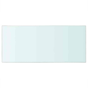 vidaXL Glass Shelf Transparent 50x25 cm