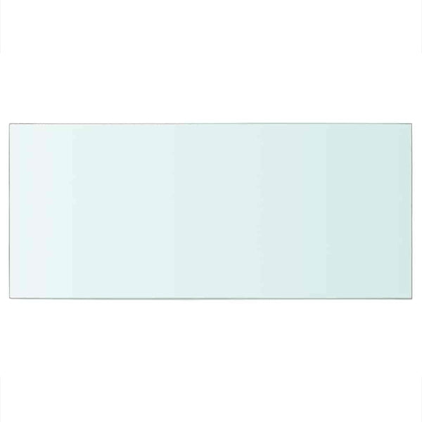 vidaXL Glass Shelf Transparent 50x25 cm