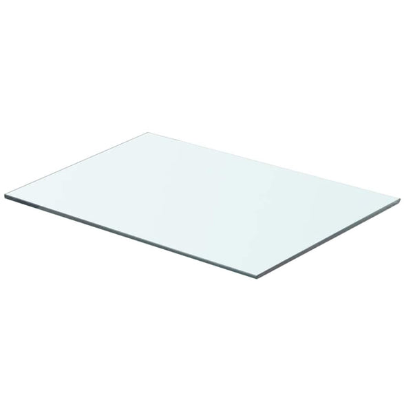 vidaXL Glass Shelf Transparent 50 cm x 30 cm