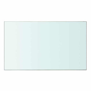 vidaXL Glass Shelf Transparent 50 cm x 30 cm
