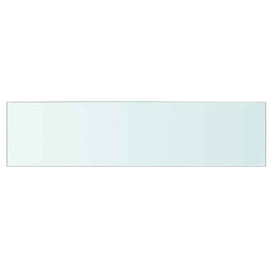 vidaXL Glass Shelf Transparent 60x15 cm
