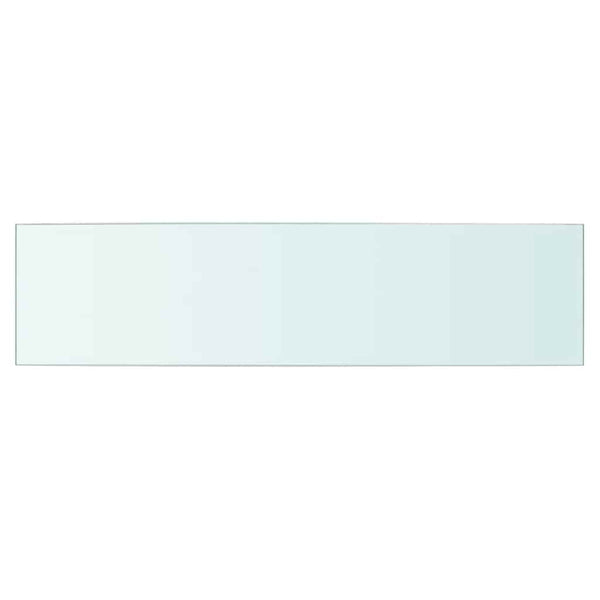 vidaXL Glass Shelf Transparent 60x15 cm