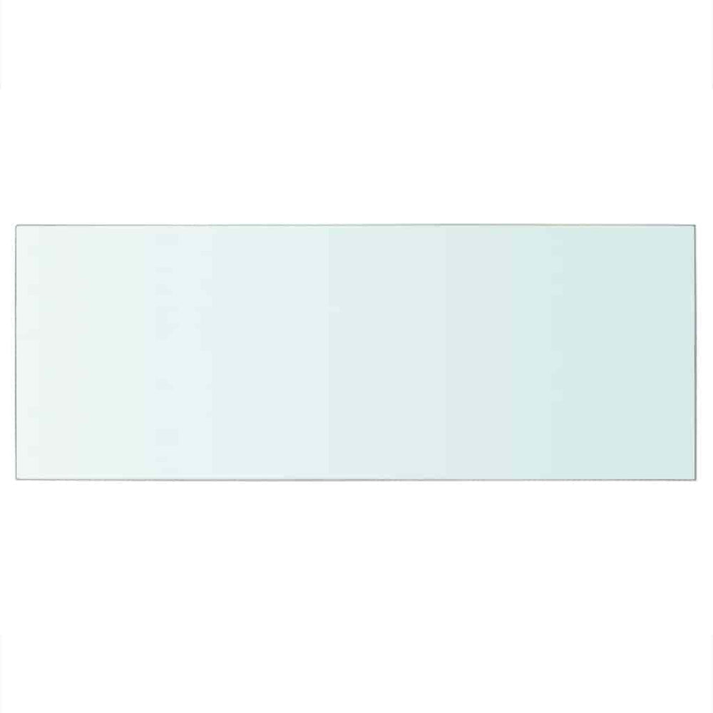 vidaXL Glass Shelf Transparent 60x25 cm