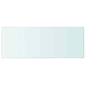 vidaXL Glass Shelf Transparent 60x25 cm