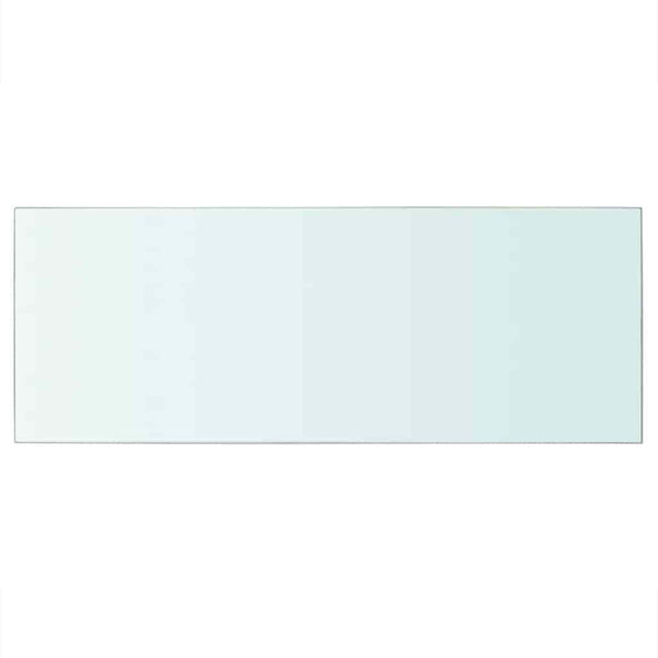 vidaXL Glass Shelf Transparent 60x25 cm