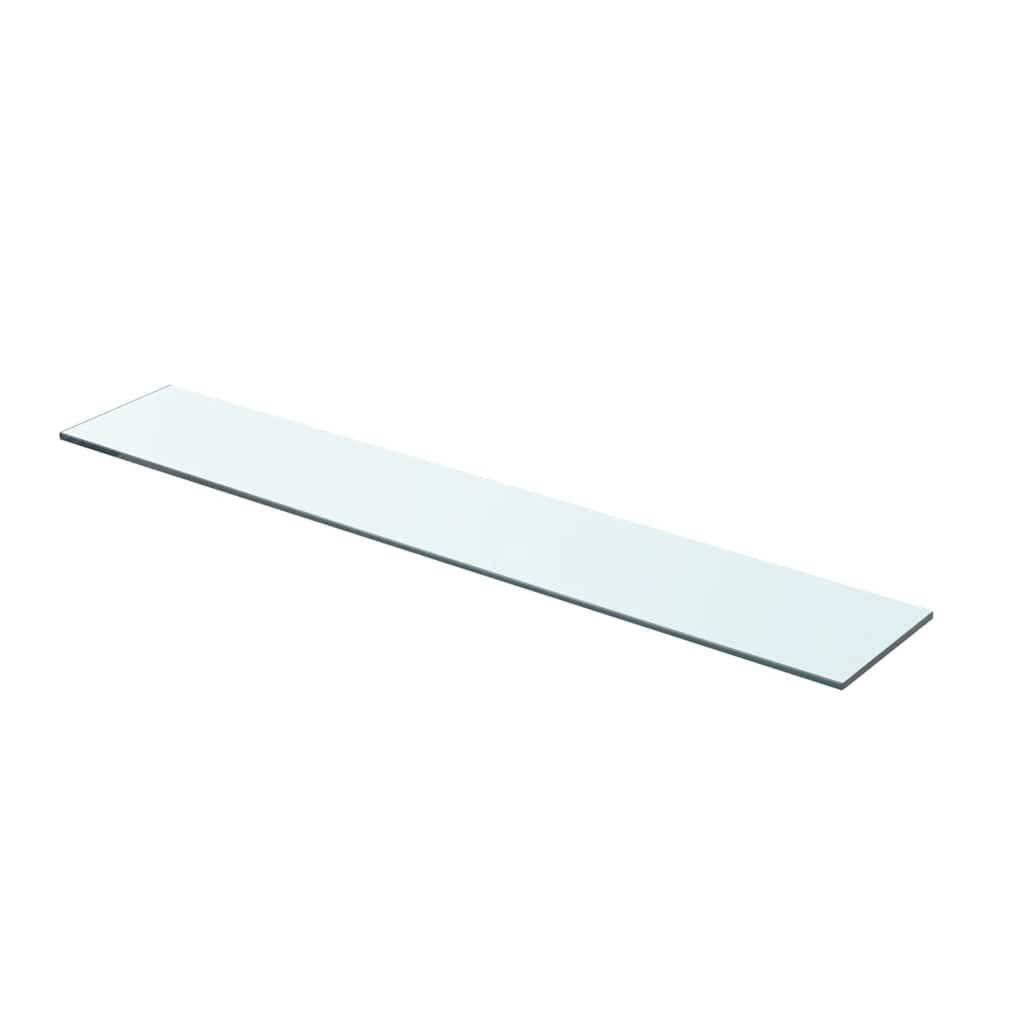 vidaXL Glass Shelf Clear 70x12 cm