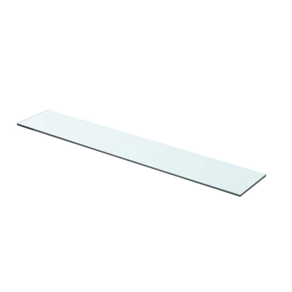 vidaXL Glass Shelf Clear 70x12 cm