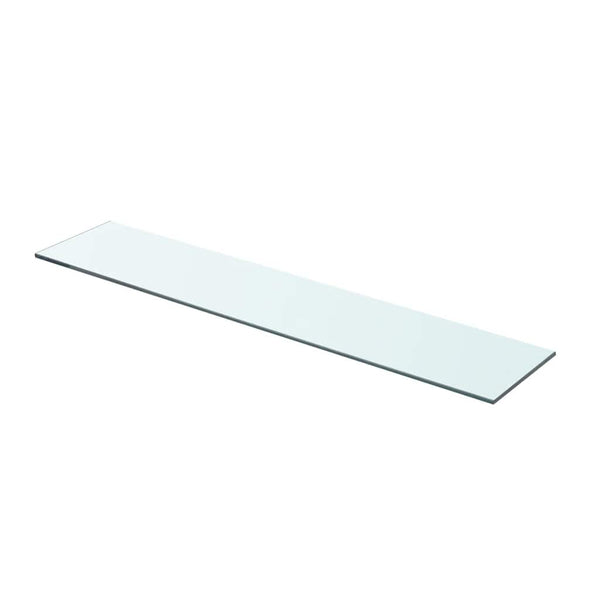 vidaXL Glass Shelf Transparent 70x15 cm