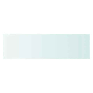 vidaXL Glass Shelf Transparent 70 cm x 20 cm