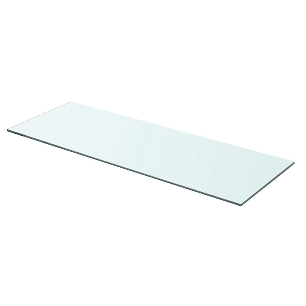 vidaXL Glass Shelf Transparent 70x25 cm
