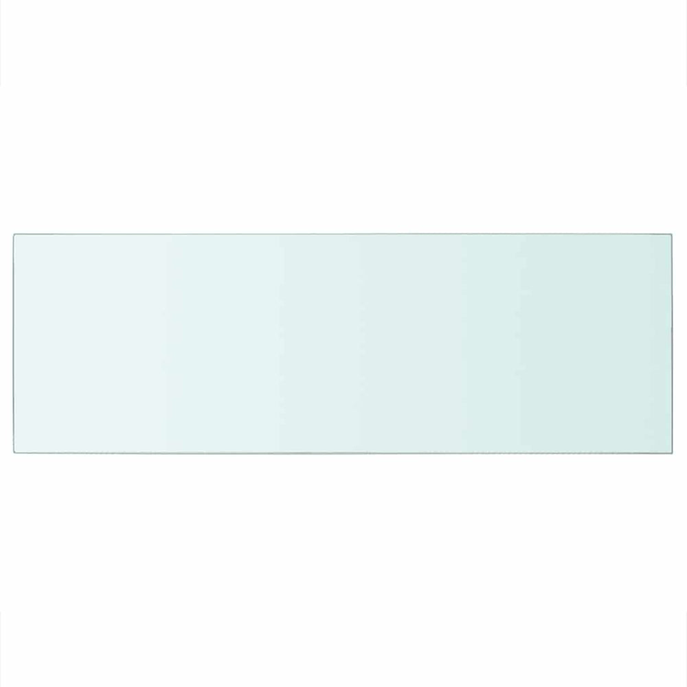 vidaXL Glass Shelf Transparent 70x25 cm