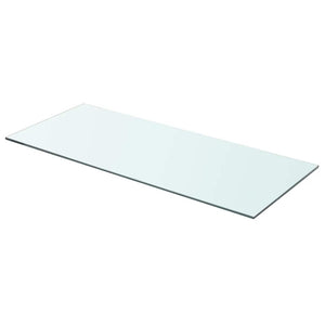 vidaXL Glass Shelf Transparent 70x30 cm