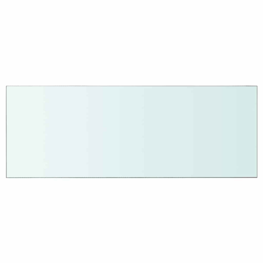 vidaXL Glass Shelf Transparent 80x30 cm