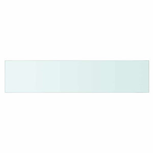 vidaXL Shelf Glass Transparent 90x20 cm