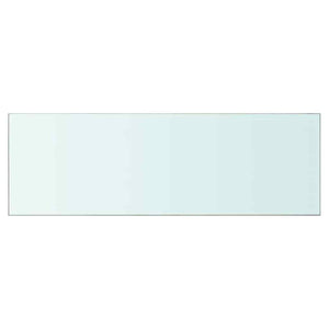 vidaXL Glass Shelf Transparent 90x30 cm