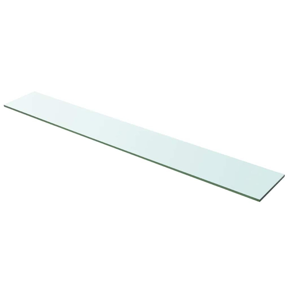 vidaXL Shelf Board Glass Transparent 100x15 cm
