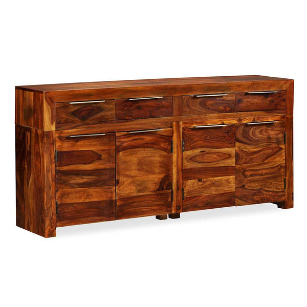 vidaXL Sideboard Solid Acacia Wood 160x35x75 cm