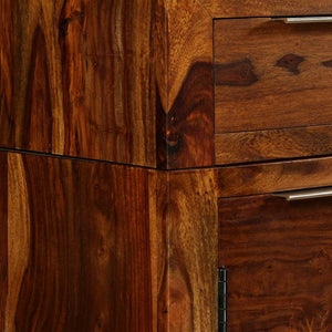 vidaXL Sideboard Solid Acacia Wood 160x35x75 cm