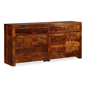 vidaXL Sideboard Solid Acacia Wood 160x35x75 cm