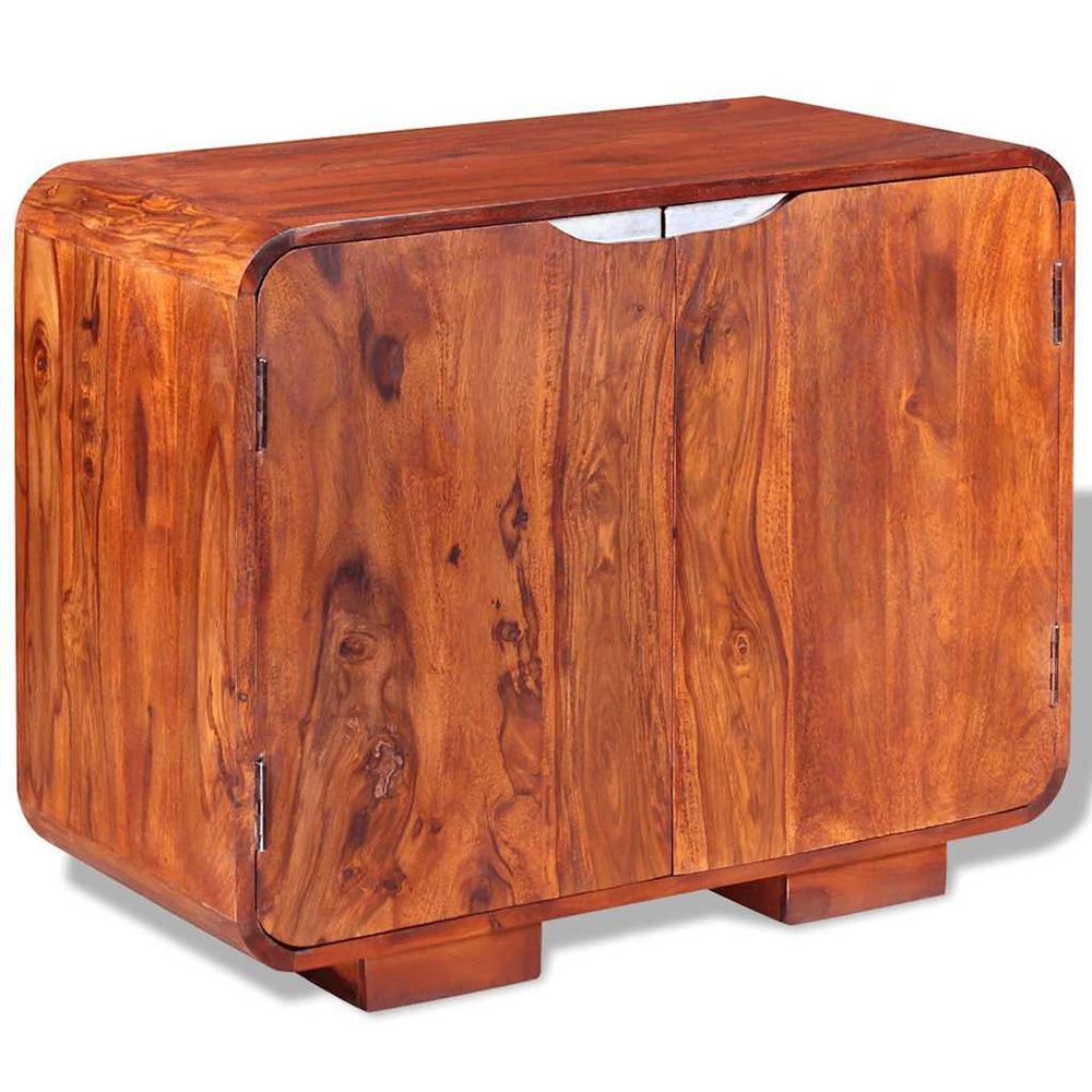 vidaXL Solid Acacia Wood Sideboard 75x35x60 cm