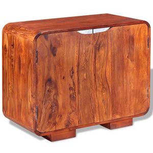 vidaXL Solid Acacia Wood Sideboard 75x35x60 cm