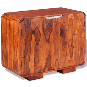 vidaXL Solid Acacia Wood Sideboard 75x35x60 cm