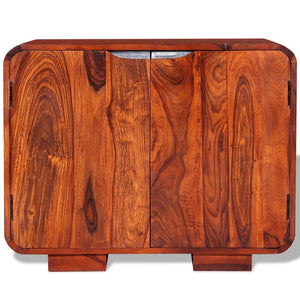 vidaXL Solid Acacia Wood Sideboard 75x35x60 cm