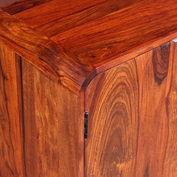 vidaXL Solid Acacia Wood Sideboard 75x35x60 cm