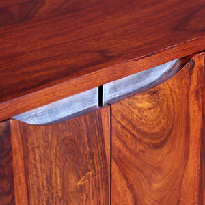 vidaXL Solid Acacia Wood Sideboard 75x35x60 cm