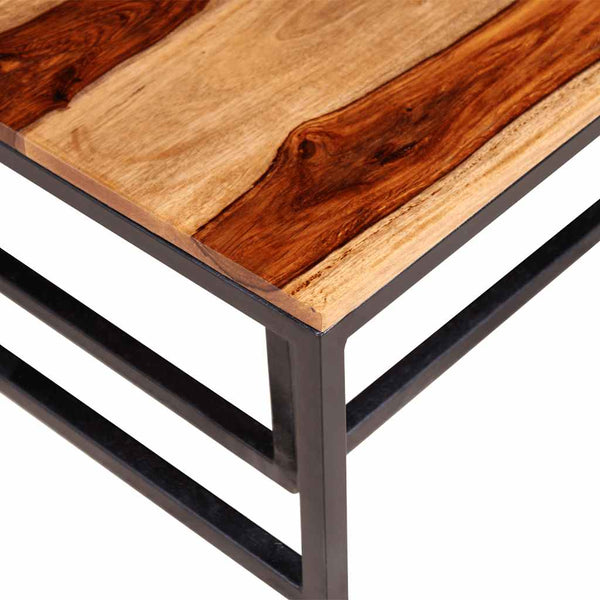 vidaXL 2-piece Nesting Table Set Solid Acacia Wood