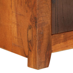 vidaXL Bedside Table Reclaimed Acacia Solid Wood
