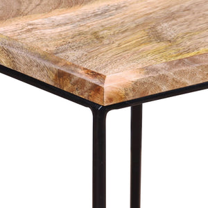 vidaXL Coffee Table Solid Mango Wood 56x48x40 cm