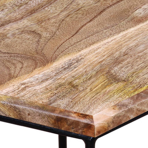 vidaXL Coffee Table Solid Mango Wood 56x48x40 cm