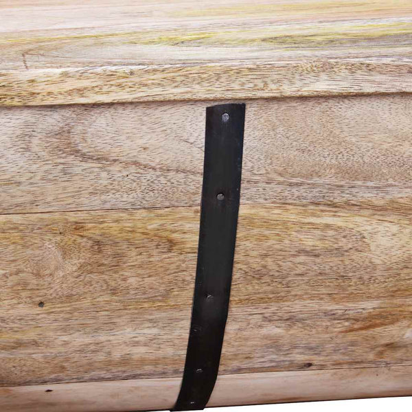 vidaXL Coffee Table Solid Mango Wood 88x50x40 cm