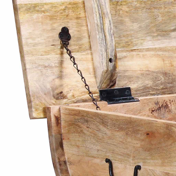 vidaXL Coffee Table Solid Mango Wood 88x50x40 cm