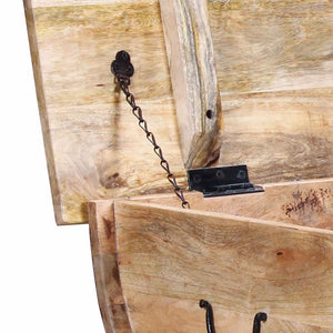 vidaXL Coffee Table Solid Mango Wood 88x50x40 cm