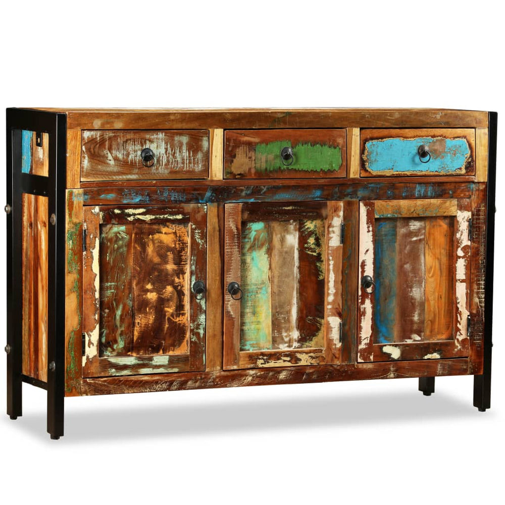 vidaXL Solid Reclaimed Wood Sideboard 120x35x76 cm