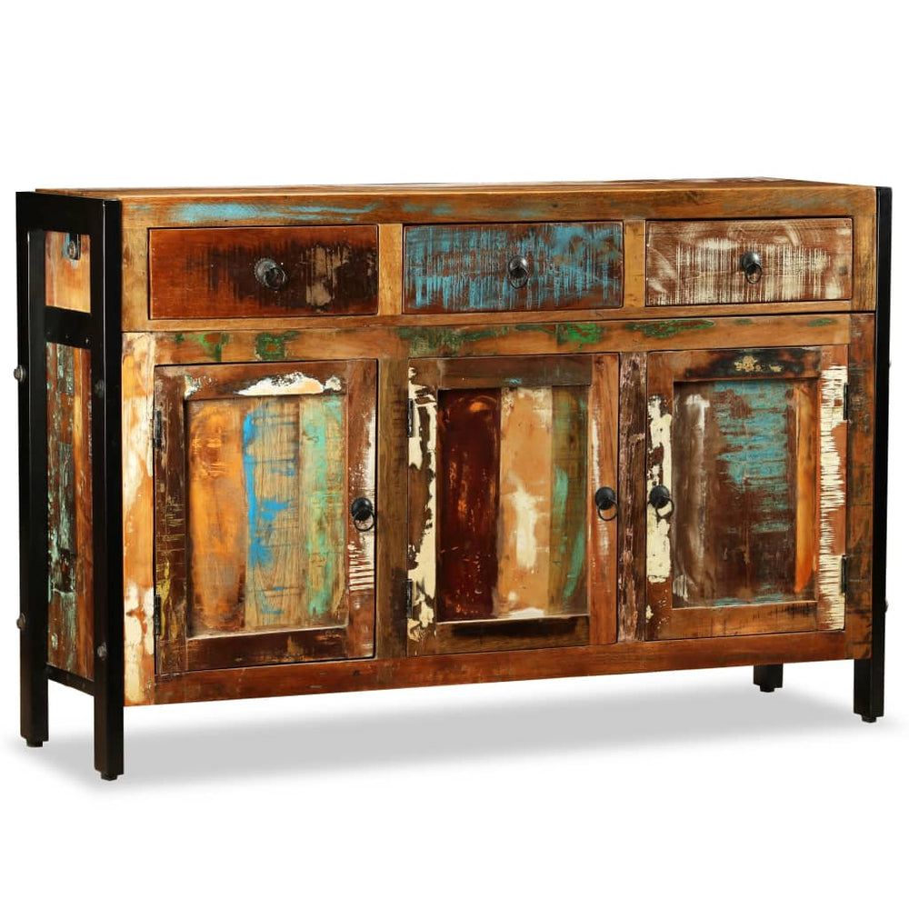 vidaXL Solid Reclaimed Wood Sideboard 120x35x76 cm