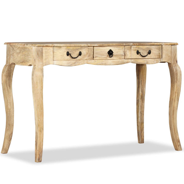 vidaXL Solid Mango Wood Console Table 120x50x80 cm