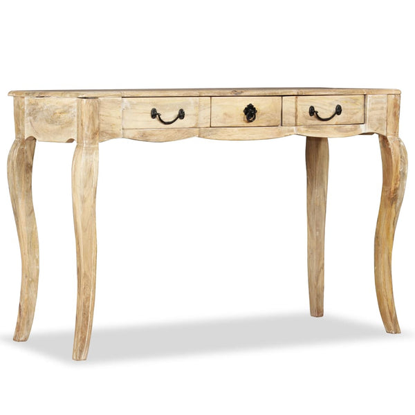 vidaXL Solid Mango Wood Console Table 120x50x80 cm