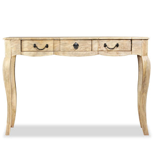 vidaXL Solid Mango Wood Console Table 120x50x80 cm