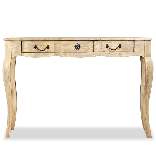 vidaXL Solid Mango Wood Console Table 120x50x80 cm