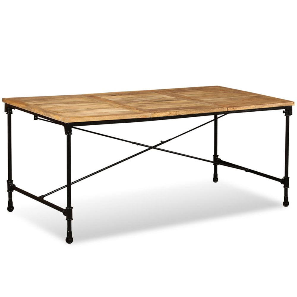 vidaXL Dining Table Solid Mango Wood 180 cm