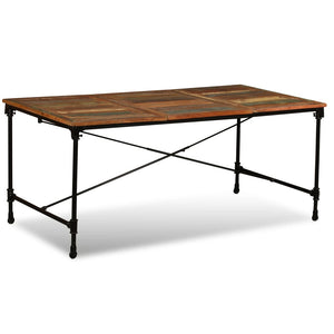 vidaXL Dining Table Reclaimed Solid Wood 180 cm