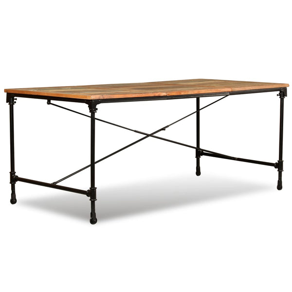vidaXL Dining Table Reclaimed Solid Wood 180 cm