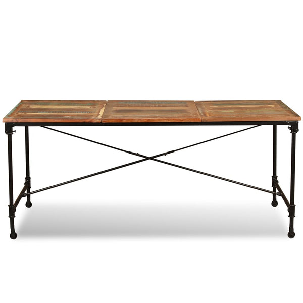 vidaXL Dining Table Reclaimed Solid Wood 180 cm