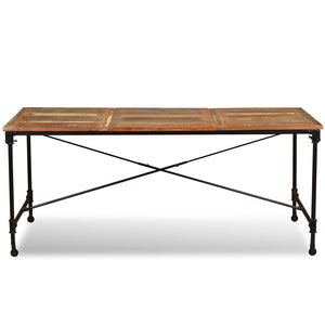 vidaXL Dining Table Reclaimed Solid Wood 180 cm