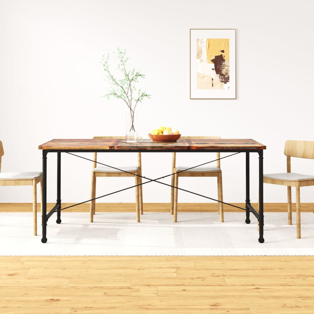 vidaXL Dining Table Reclaimed Solid Wood 180 cm