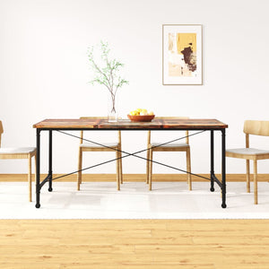 vidaXL Dining Table Reclaimed Solid Wood 180 cm