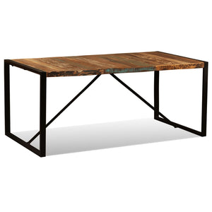 vidaXL Dining Table Reclaimed Solid Wood 180 cm